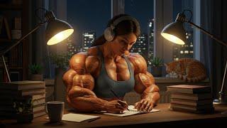FBB Ai Melinda lindmark Lo-fi Muscle Girl and the Giantess Growth | Female Bodybuilding