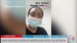 tatiana sanchez hernandez  indignada denuncia al San Vicente de río negro