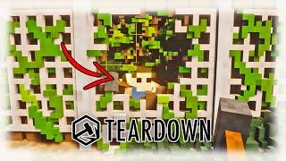 Маньяк в Тердаун!!! Угар и прятки с разрушениями в Teardown