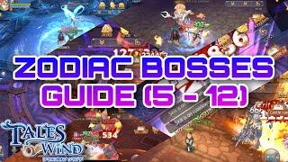 Zodiac Bosses guide (5 - 12) | Tales Of Wind