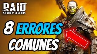 ▶️NO COMETAS ESTOS ERRORES!!  [ RAID SHADOW LEGENDS ESPAÑOL ]