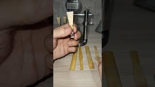 Correcting defects in finished reeds∆    Исправление недостатков в готовых тростях Part 2