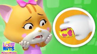 Boo Boo Песен, бебе пострада + предучилищни видеоклипове за деца - Loco Nuts