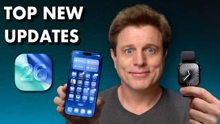 BEST New Features for iPhone, iPad, Mac & Apple Watch! (OS 26 Updates)