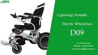 Lightweigt Portable Electric Wheelchair D09 - JBH