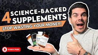 4 Scientifically Proven Supplements to Elevate your Health (From a Dietitian)