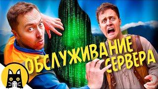 Обслуживание сервера глазами NPC / Epic NPC Man на русском (озвучка Bad Vo1ce)