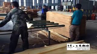 8ft spindleless veneer lathe- Professional plywood machinery factory