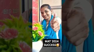 MAT 2024 Success  #focus40 #shorts #ytshorts #youtubeshorts #youtube #youtuber #yt #ytshort #cat