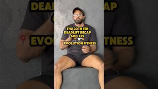 Thu 20th deadlift recap . 600x2s #deadlift #training #gymvlog #fitness #trinidad #powerlifting