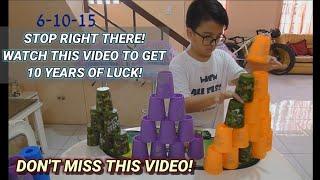 Sport Stacking: Breaking records with 130 different freestyles in speed stacking (2018)