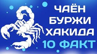 10 ФАКТ ЧАЁН БУРЖИ ХАКИДА