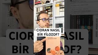 Çürümenin Kitabı Nasıl Bir Kitap? Cioran Nasıl Bir Filozof? #shorts