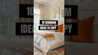 10 Bedroom Ideas to Copy #bedroomideas #bedroomdecor #bedroomdesign  #interiordesign  #loveyourspace