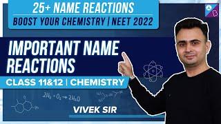 All Named Reactions in Organic Chemistry for NEET One Shot | NEET 2022 Chemistry Exam Strategy