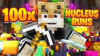 100 NUCLEUS RUNS (Max Speed)!! -- Hypixel Skyblock