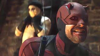 Daredevil vs. Muse & Fisk vs. Adam | Daredevil: Born Again (S1E6) | HD Clip