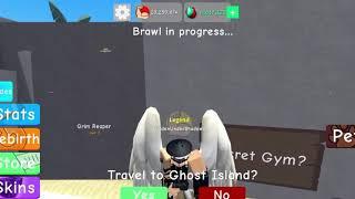 Secret Ghost Gym Weight Lifting Simulator 3 ( WLS3 ) ROBLOX