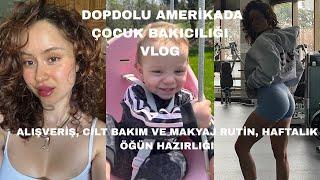 AMERİKADA ÇOCUK BAKICILIĞI YAPARKEN HAYATI VERİMLİ YAŞAMAYA ÇALIŞMAK|VLOG