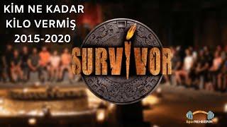 SURVİVOR KİLO VERME REKORLARI (En çok kim vermiş?)