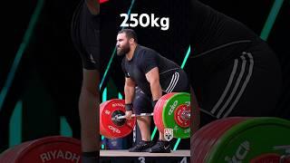 Simon Martirosyan  250kg / 551lbs C&J ! #cleanandjerk #weightlifting #slowmotion