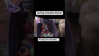 RARE personal video of #senator #miriam w/ her #granddaughter ️#trending #viralvideo #fyp