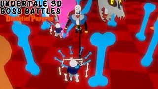 Disbelief Papyrus | Undertale 3D Boss Battles