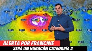 La #tormenta #tropical #francine pudiera ser un #huracan categoría 2 al llegar a #lousiana