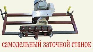 Самодельный заточной станок. Homemade grinding machine