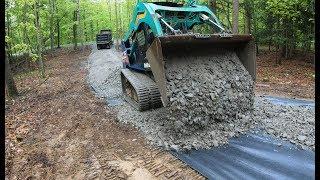 Installing a new driveway