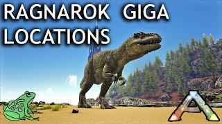 Ragnarok Giga Locations - Where to Find Giganotosaurus