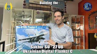 Trumpeter  Ukrainian SU -27 UB Digital Flanker build 1:32