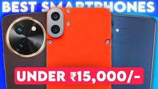 Best Phone Under 15,000 in India 2024 ! | Best Budget Phones !