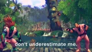 Blanka vs Dan Super Taunt Challenge RandomRaptor679