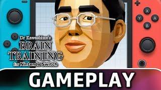 Dr Kawashima's Brain Training for Nintendo Switch | Quick Play Gameplay