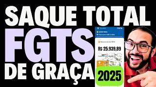 SAQUE TOTAL FGTS LIBERADO 2025 - PASSO A PASSO PARA SACAR TODO FGTS NO SAQUE ANIVERSÁRIO ANTECIPADO