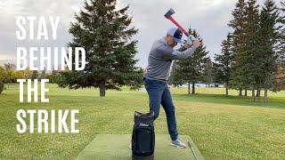 HOW TO STAY BEHIND THE HIT! Shawn Clement’s Wisdom in Golf