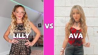 Lilly Ketchman Vs Ava Kolker TikTok Dances Compilation