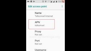 Cara Setting APN Telkomsel 4G LTE di Android