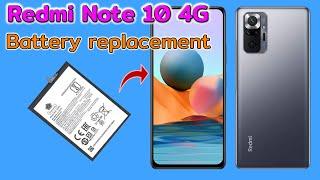 Redmi Note 10 4G Battery replacement เปลี่ยนแบตเตอรี่