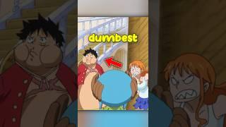 4 Dumbest Luffy Moments 