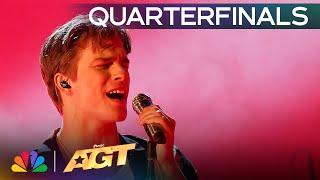 Alex Sampson Sings Original Song, "If You Were My Girl" | Quarterfinals | AGT 2024