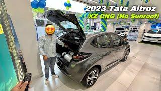 Tata Altroz CNG 2023 (No Sunroof)- Altroz XZ CNG 2023 Price & Features ️