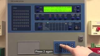 Ziton ZP3 Fire Alarm Control Panel. How to check the software version.