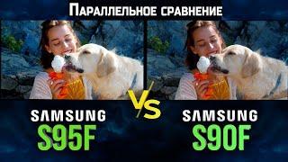 Сравнение QD-OLED телевизоров Samsung S95F и S90F | ABOUT TECH
