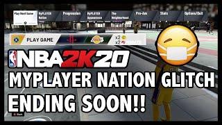 NBA 2K20 *UPDATE* MYPLAYER NATION 2x REP + VC GLITCH ENDING SOON!