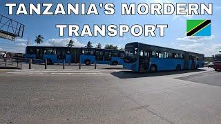 Massive Development in Tanzania: Exploring the Advanced BUS RAPID TRANSPORT (BRT) System #tanzania