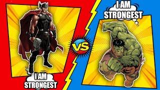Hulk or Thor WHO IS STRONGER || Comic FM