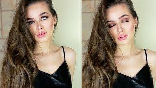 GRWM | МАКИЯЖ+УКЛАДКА |СОБИРАЙСЯ СО МНОЙ | Яна Русая