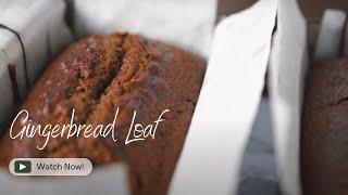 Gingerbread Loaf with Fresh Ginger | Easy Recipe